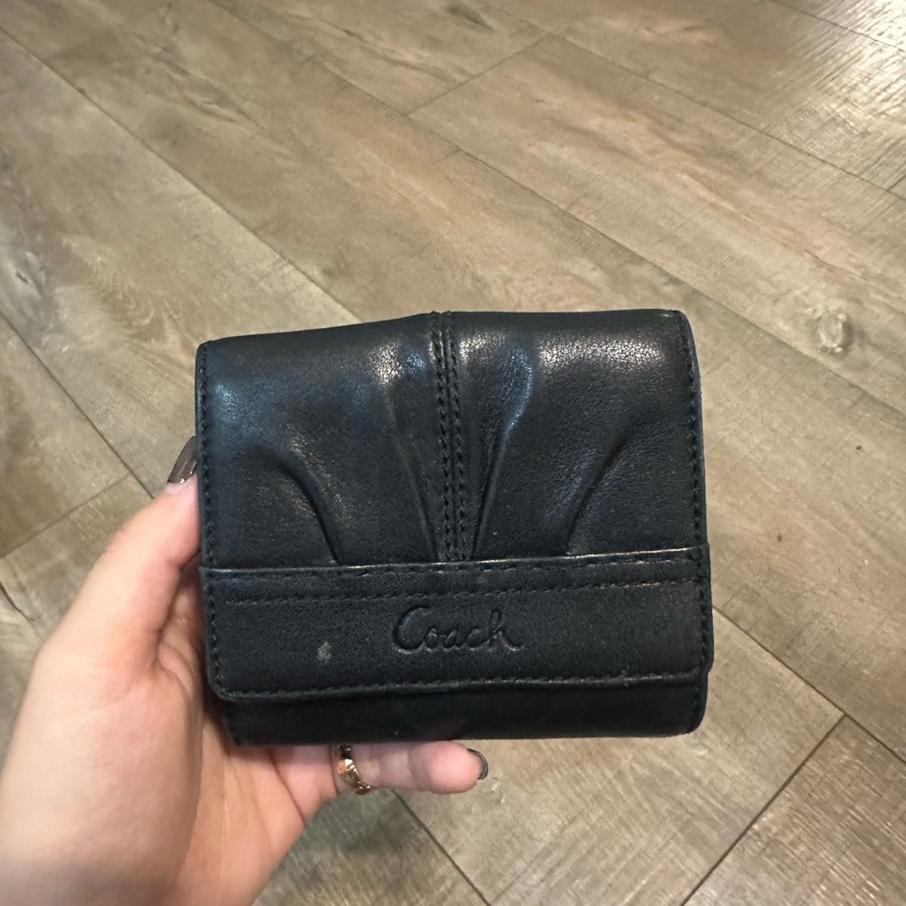 Coach Black Leather wallet